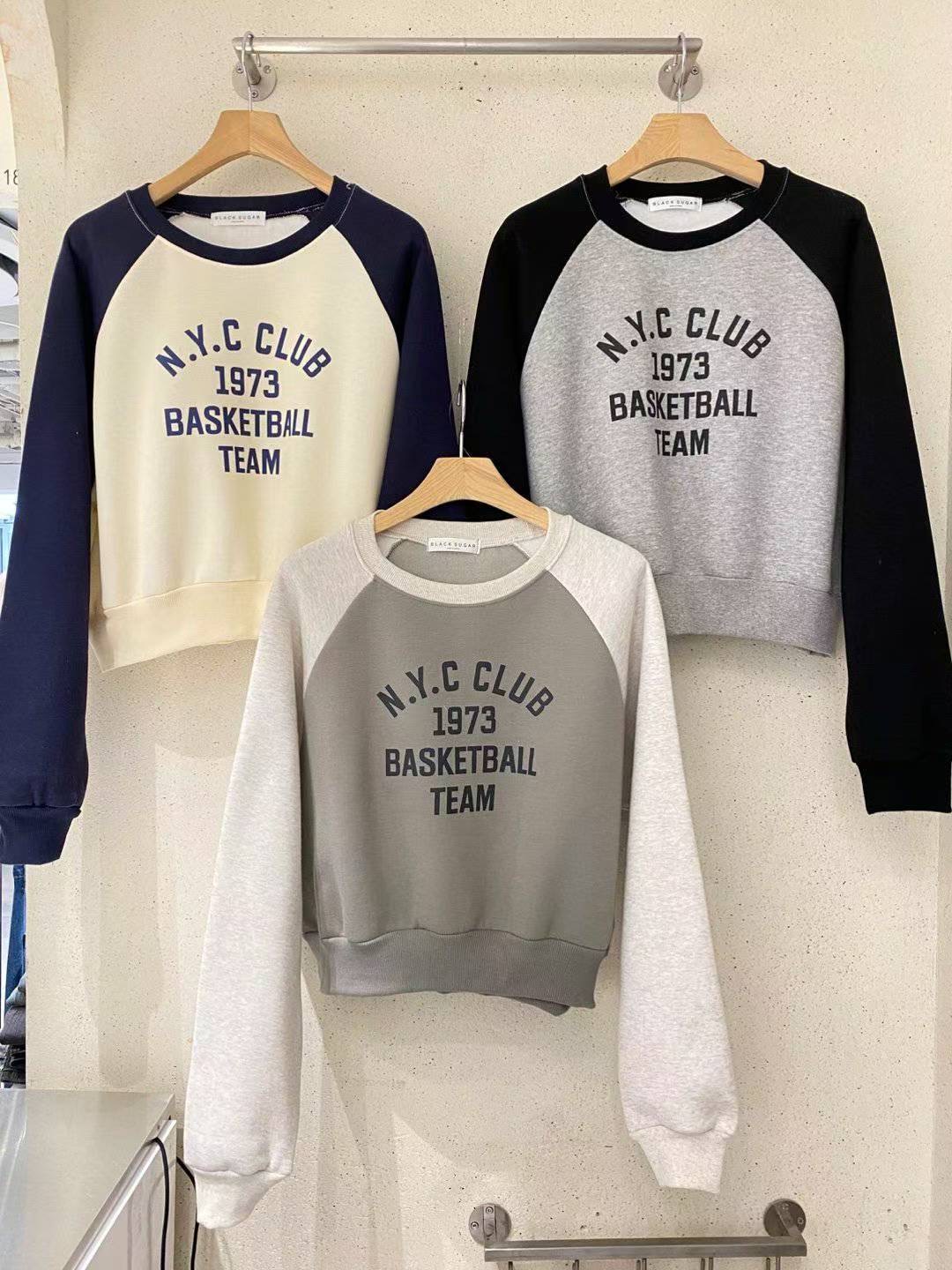 BLACK SUGAR-블랙슈가-T東大門㊣直郵女裝新款時尚推薦衛衣BLACK SUGAR衛衣