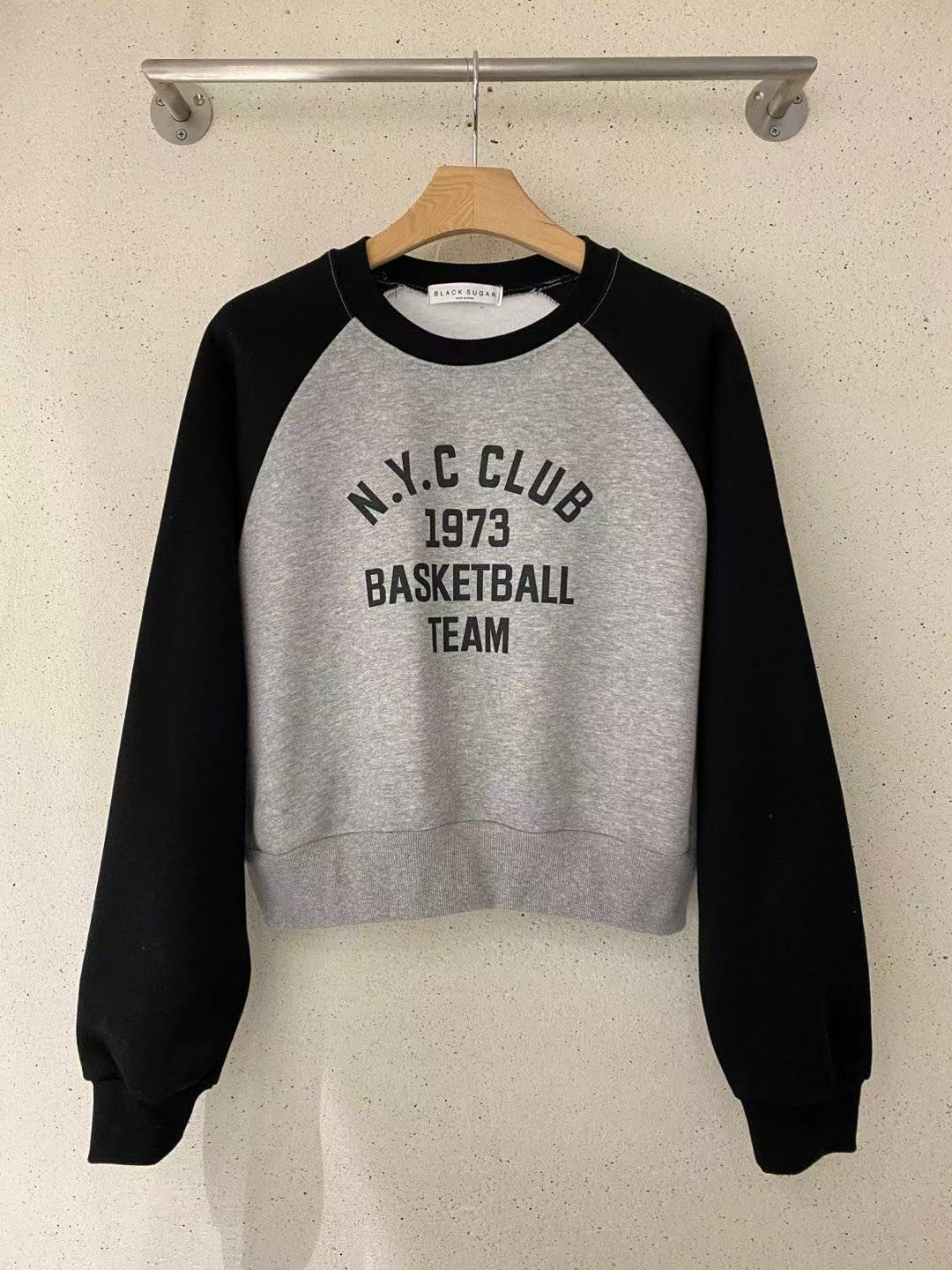 BLACK SUGAR-블랙슈가-T東大門㊣直郵女裝新款時尚推薦衛衣BLACK SUGAR衛衣圖色2