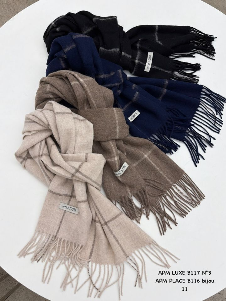 N3東大門㊣實拍女士新品時尚推薦職業休閑25秋冬熱賣圍巾披肩N3圍巾/披肩