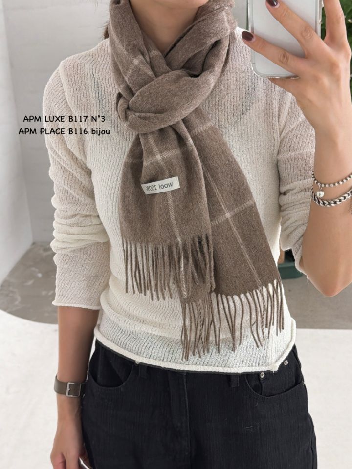 N3東大門㊣實拍女士新品時尚推薦職業休閑25秋冬熱賣圍巾披肩N3圍巾/披肩