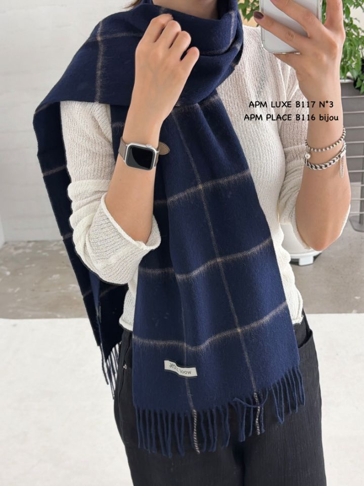 N3東大門㊣實拍女士新品時尚推薦職業休閑25秋冬熱賣圍巾披肩N3圍巾/披肩