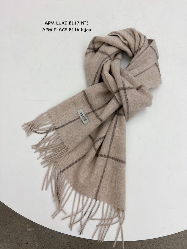 N3東大門㊣實拍女士新品時尚推薦職業休閑25秋冬熱賣圍巾披肩N3圍巾/披肩圖色3