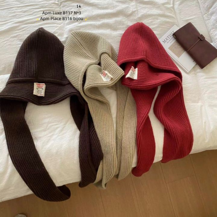 N3東大門㊣實拍女裝新款熱賣時尚人氣真品圍巾披肩披肩連帽N3圍巾/披肩