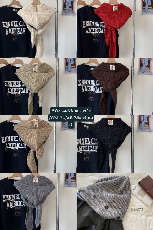 N3東大門㊣實拍女裝新款熱賣時尚人氣真品圍巾披肩披肩連帽N3圍巾/披肩