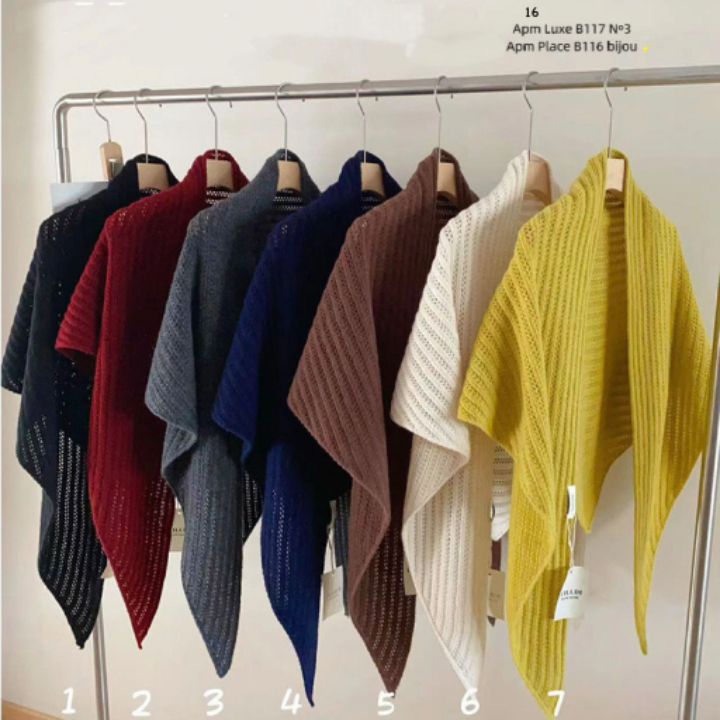 N3東大門㊣代購女士新品推薦時尚25秋冬熱賣圍巾披肩羊毛披肩N3圍巾/披肩