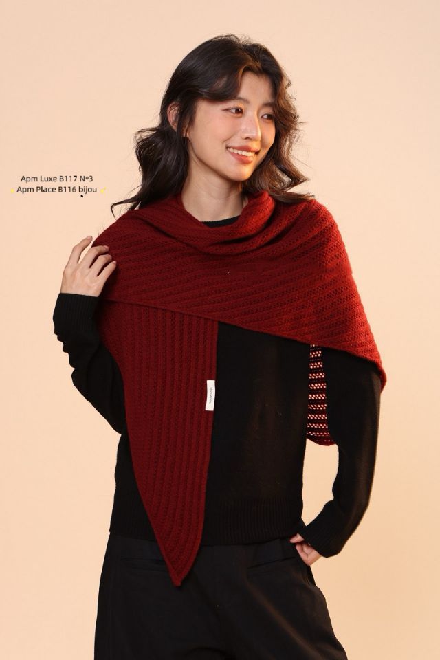 N3東大門㊣代購女士新品推薦時尚25秋冬熱賣圍巾披肩羊毛披肩N3圍巾/披肩