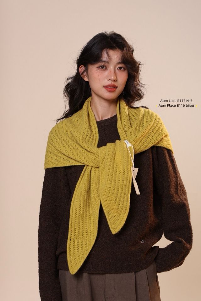 N3東大門㊣代購女士新品推薦時尚25秋冬熱賣圍巾披肩羊毛披肩N3圍巾/披肩