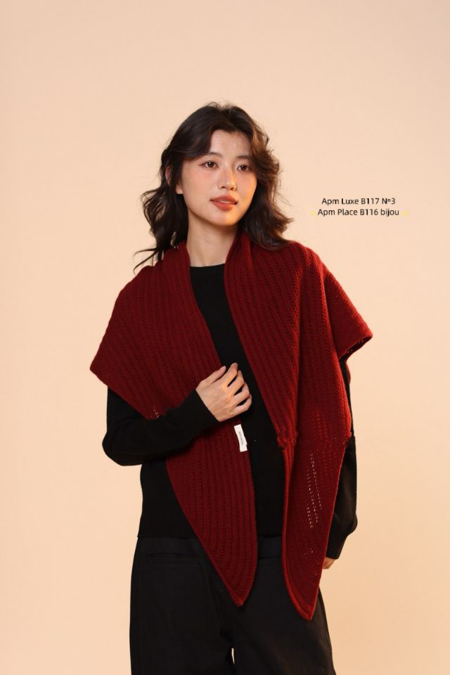 N3東大門㊣代購女士新品推薦時尚25秋冬熱賣圍巾披肩羊毛披肩N3圍巾/披肩