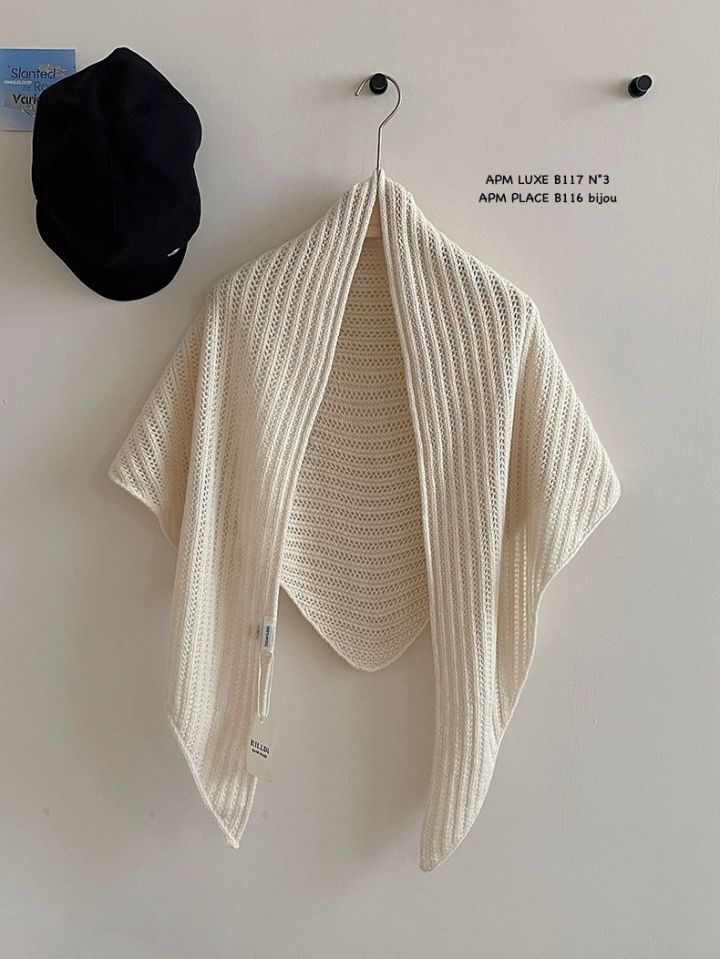 N3東大門㊣代購女士新品推薦時尚25秋冬熱賣圍巾披肩羊毛披肩N3圍巾/披肩圖色1