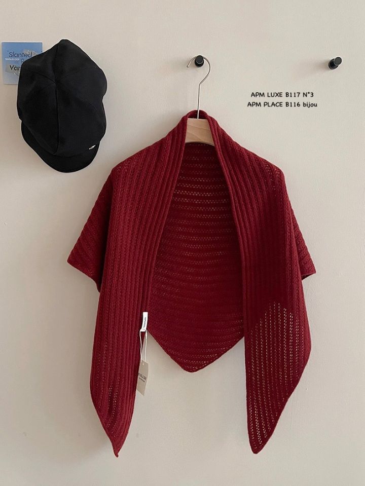 N3東大門㊣代購女士新品推薦時尚25秋冬熱賣圍巾披肩羊毛披肩N3圍巾/披肩圖色2