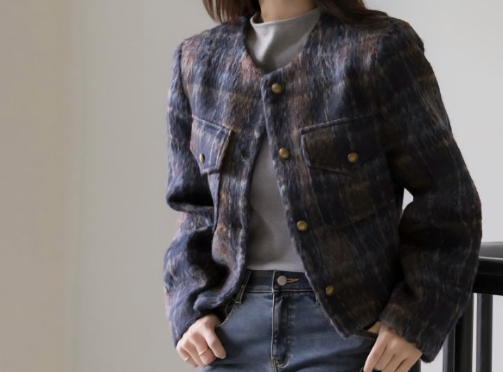 FEMME韓國代購㊣女裝新款職業時尚25秋冬熱賣真品推薦休閑夾克FEMME夾克