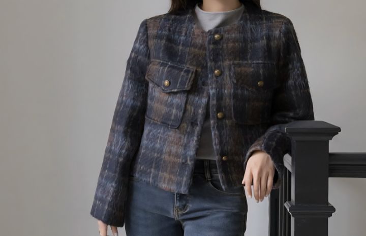 FEMME韓國代購㊣女裝新款職業時尚25秋冬熱賣真品推薦休閑夾克FEMME夾克