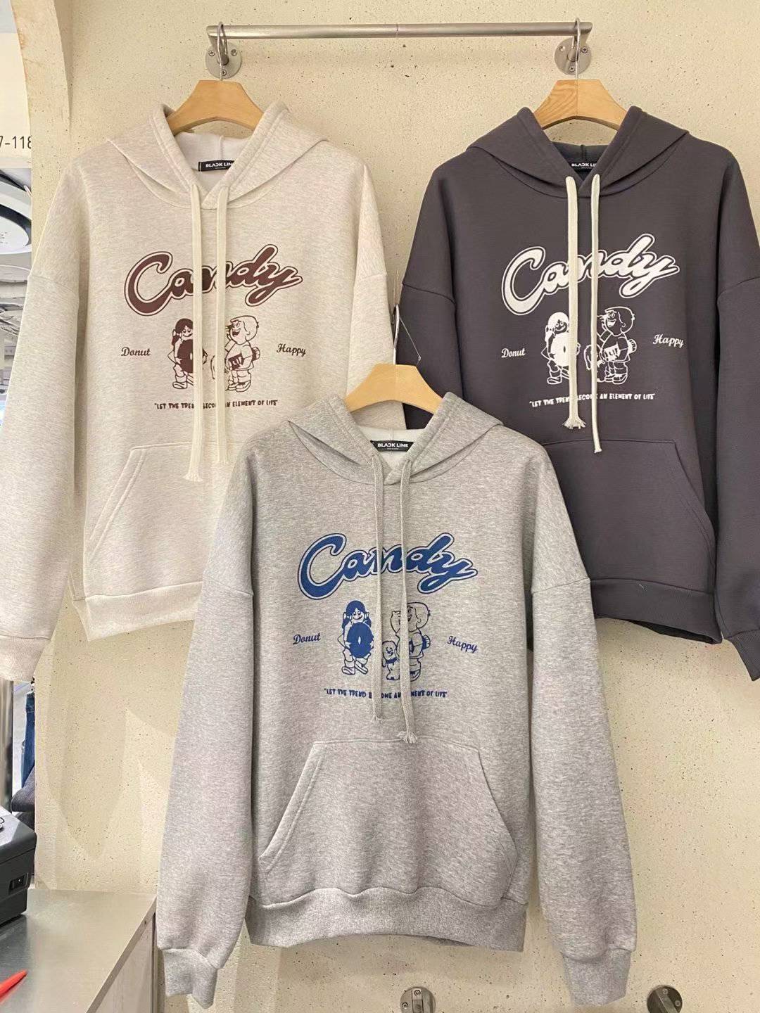 BLACK SUGAR-블랙슈가-T東大門㊣代購女士新品職業人氣衛衣BLACK SUGAR衛衣