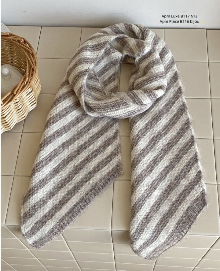 N3東大門㊣代購女裝新品休閑熱賣時尚職業推薦真品圍巾披肩N3圍巾/披肩圖色3