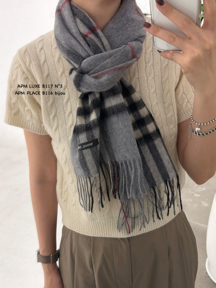 N3東大門㊣直郵女士新品真品人氣推薦熱賣休閑圍巾披肩格子N3圍巾/披肩