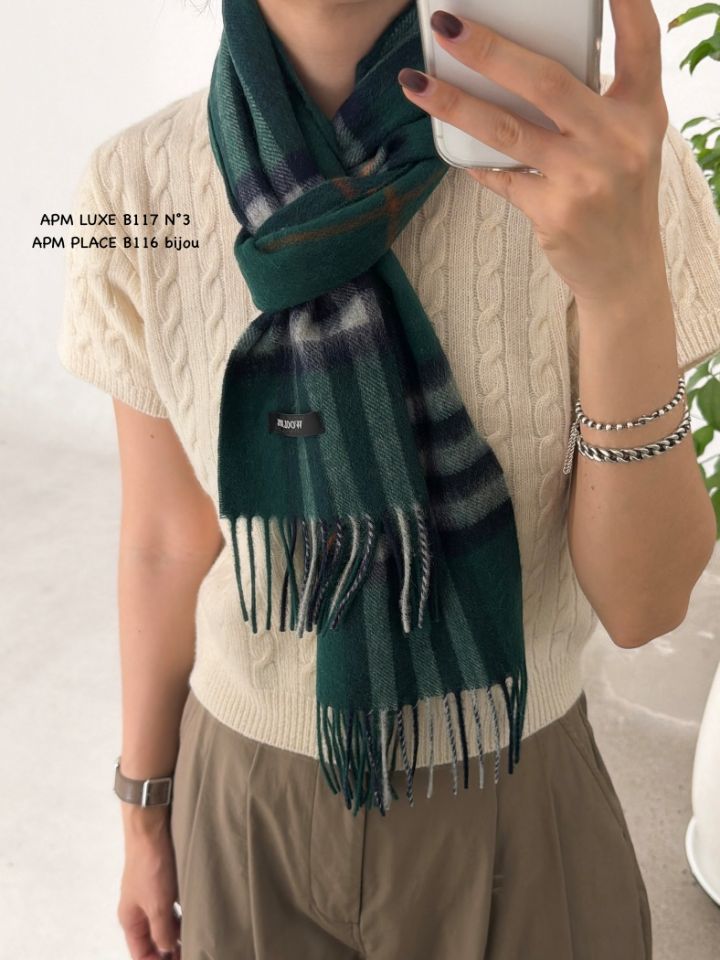 N3東大門㊣直郵女士新品真品人氣推薦熱賣休閑圍巾披肩格子N3圍巾/披肩