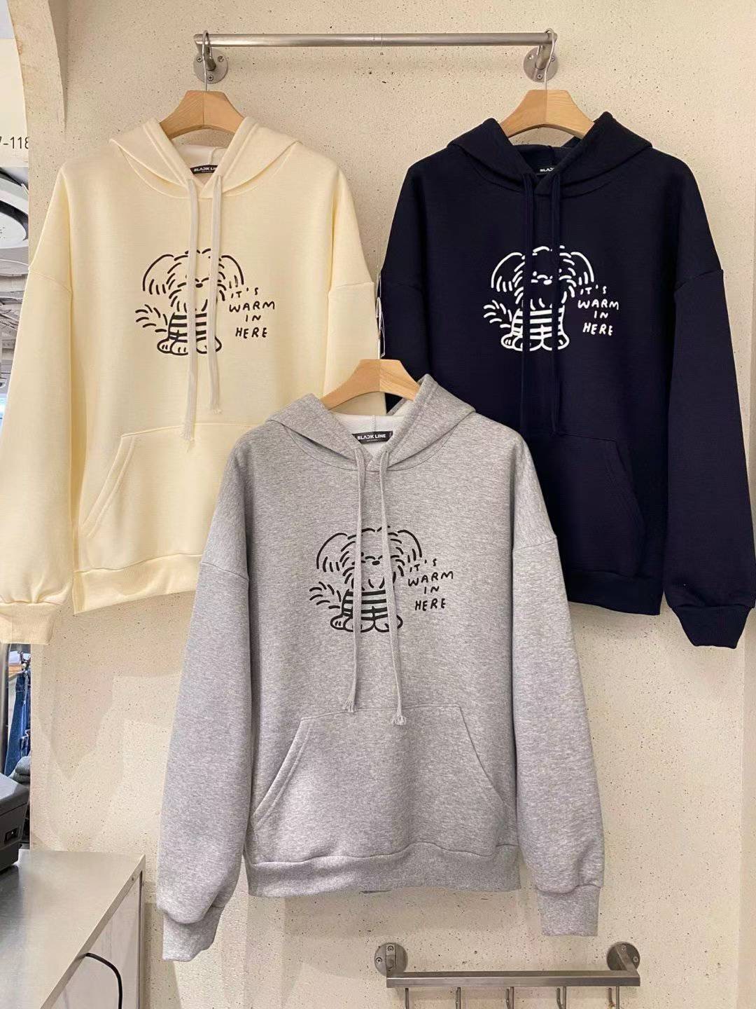 BLACK SUGAR-블랙슈가-T東大門㊣直郵女士新款人氣25秋冬衛衣BLACK SUGAR衛衣