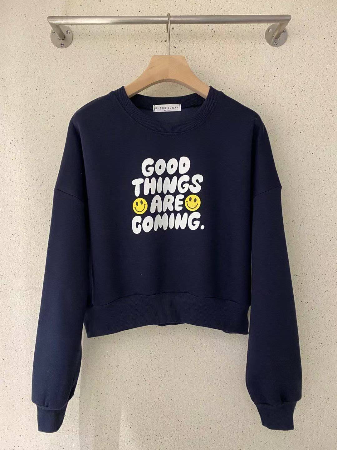 BLACK SUGAR-블랙슈가-T東大門㊣代購女裝新品真品休閑衛衣BLACK SUGAR衛衣圖色3