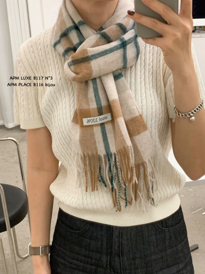 N3東大門㊣實拍女士新款休閑熱賣人氣時尚25秋冬圍巾披肩羊毛N3圍巾/披肩