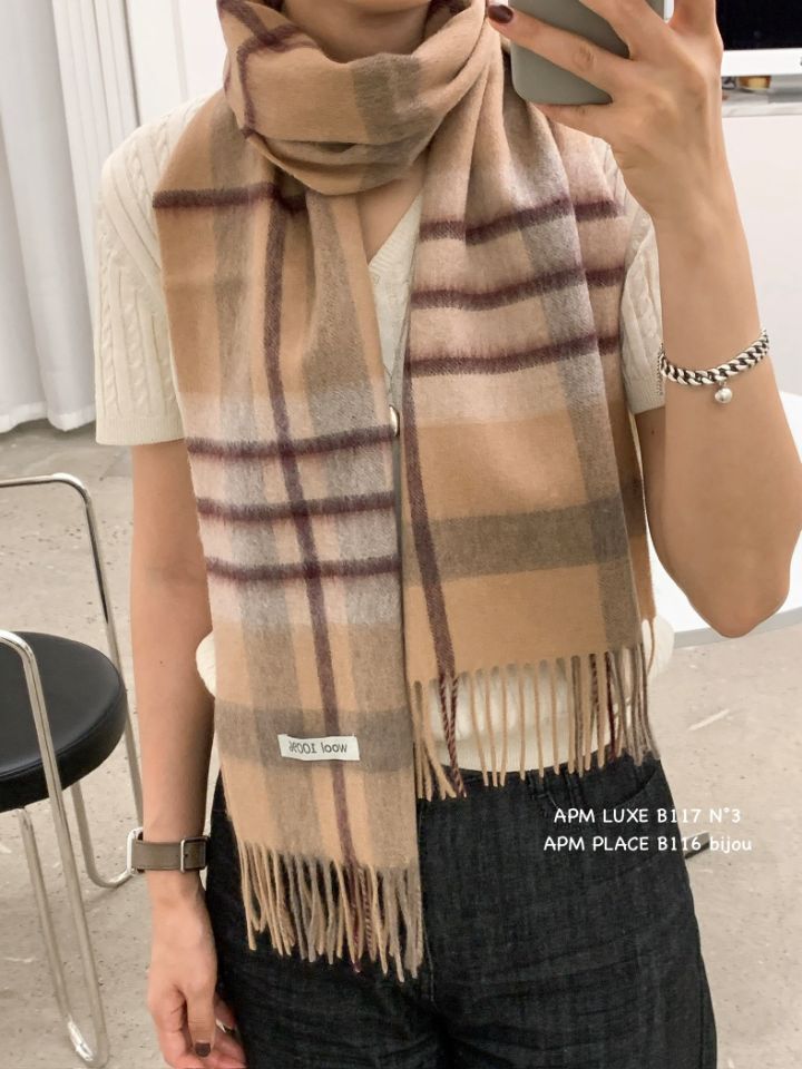 N3東大門㊣實拍女士新款休閑熱賣人氣時尚25秋冬圍巾披肩羊毛N3圍巾/披肩