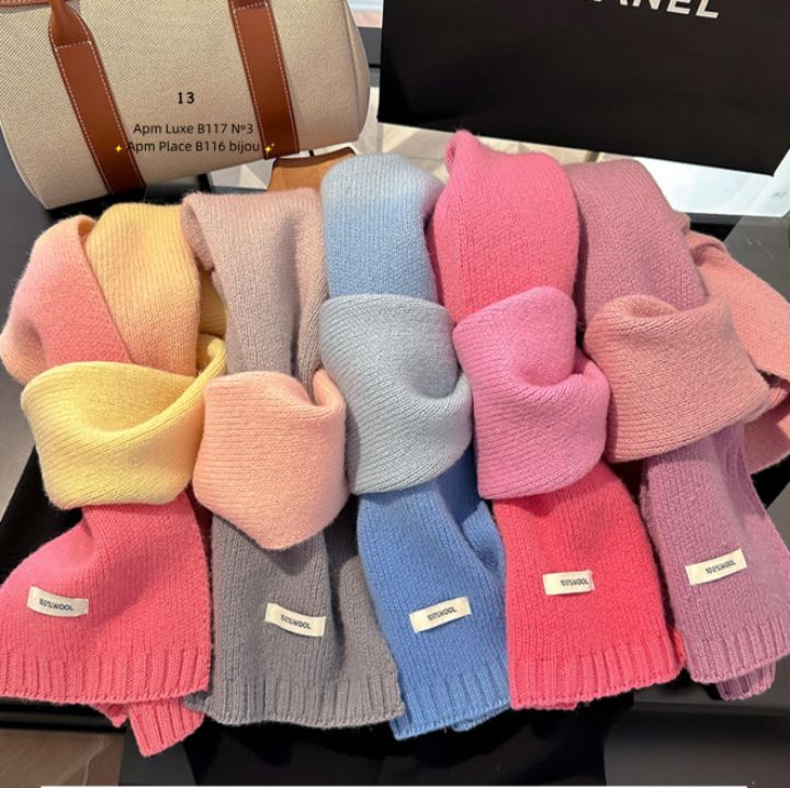 N3韓國直郵㊣女裝新款25秋冬職業休閑推薦人氣時尚圍巾披肩N3圍巾/披肩