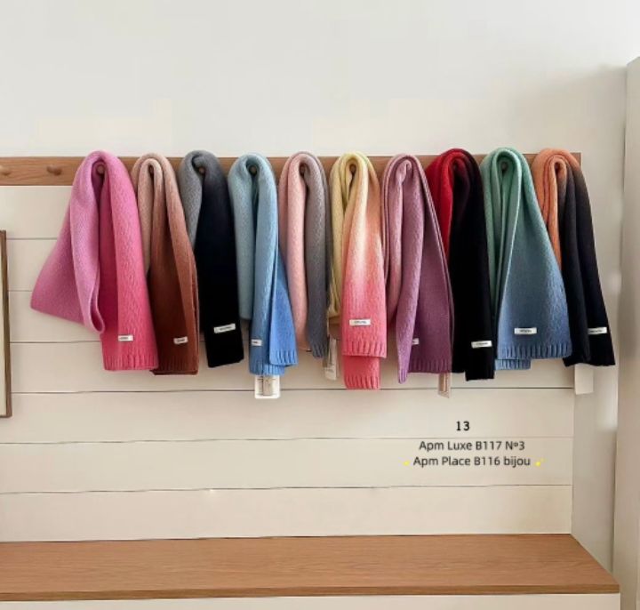 N3韓國直郵㊣女裝新款25秋冬職業休閑推薦人氣時尚圍巾披肩N3圍巾/披肩