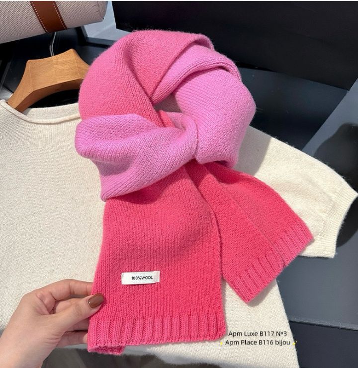 N3韓國直郵㊣女裝新款25秋冬職業休閑推薦人氣時尚圍巾披肩N3圍巾/披肩