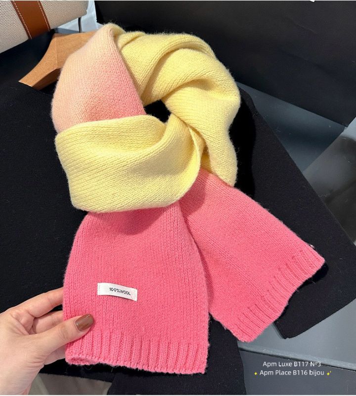 N3韓國直郵㊣女裝新款25秋冬職業休閑推薦人氣時尚圍巾披肩N3圍巾/披肩