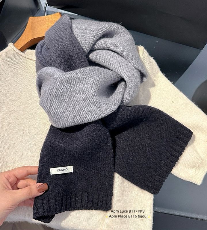 N3韓國直郵㊣女裝新款25秋冬職業休閑推薦人氣時尚圍巾披肩N3圍巾/披肩