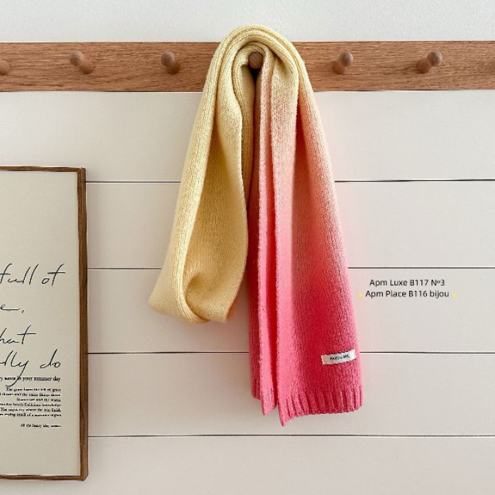 N3韓國直郵㊣女裝新款25秋冬職業休閑推薦人氣時尚圍巾披肩N3圍巾/披肩圖色5