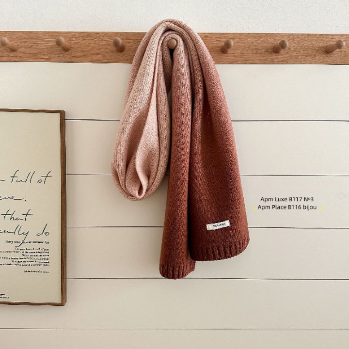 N3韓國直郵㊣女裝新款25秋冬職業休閑推薦人氣時尚圍巾披肩N3圍巾/披肩圖色6