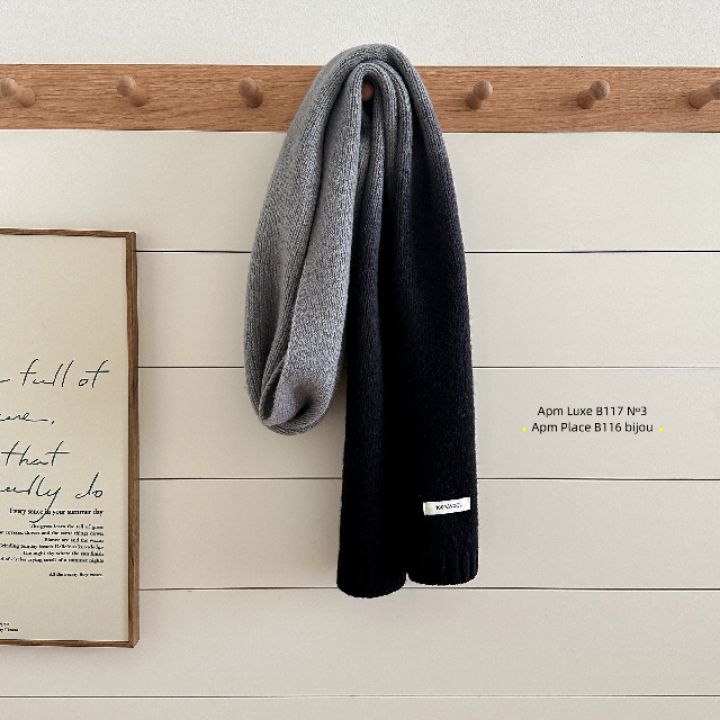 N3韓國直郵㊣女裝新款25秋冬職業休閑推薦人氣時尚圍巾披肩N3圍巾/披肩圖色8