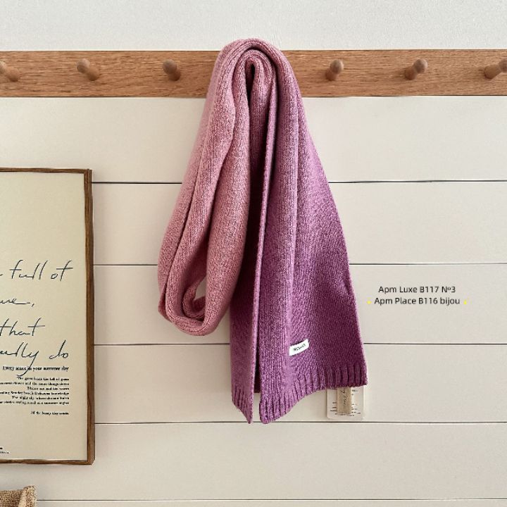 N3韓國直郵㊣女裝新款25秋冬職業休閑推薦人氣時尚圍巾披肩N3圍巾/披肩圖色9