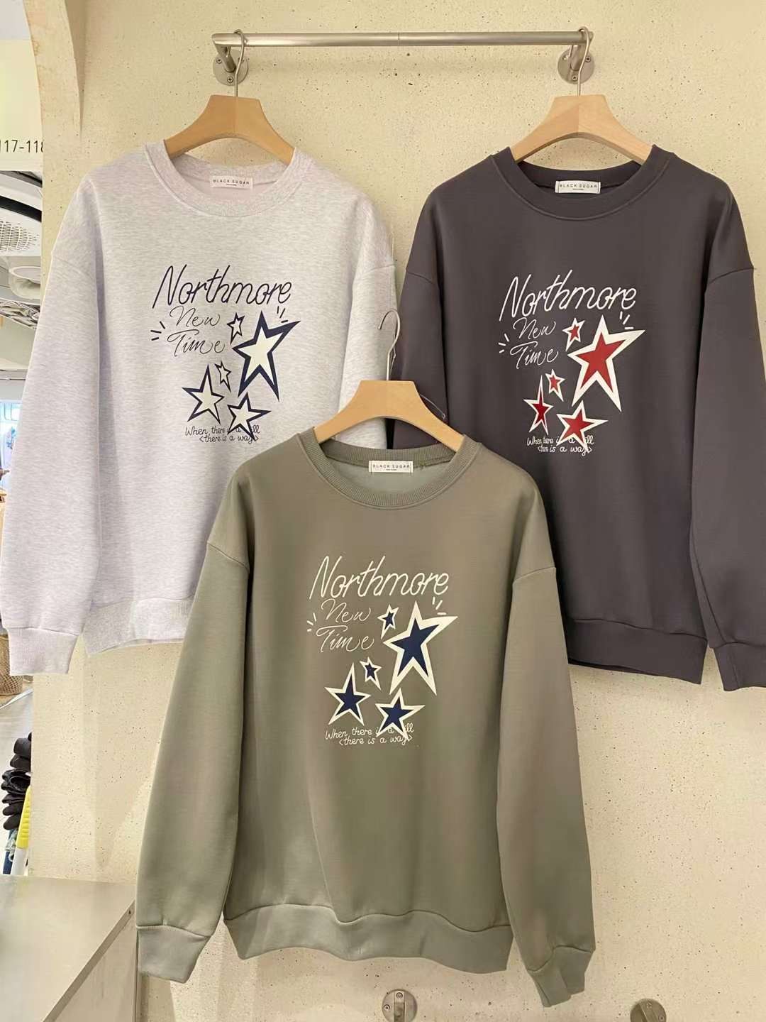 BLACK SUGAR-블랙슈가-T東大門㊣代購女士新款推薦真品衛衣BLACK SUGAR衛衣