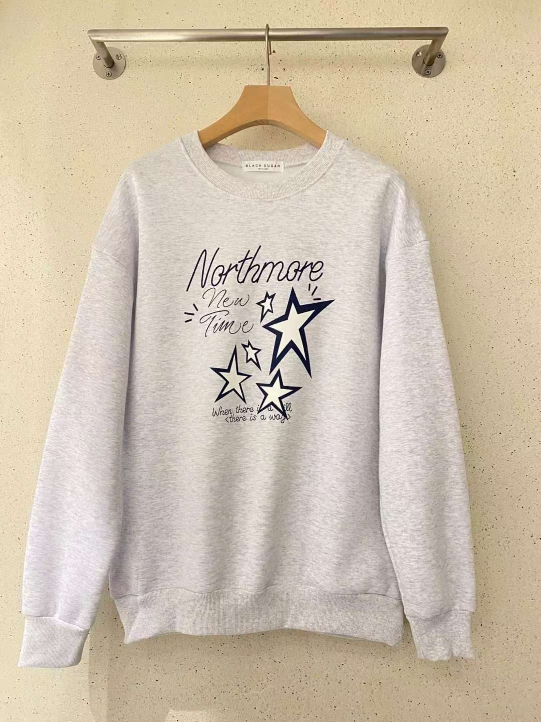 BLACK SUGAR-블랙슈가-T東大門㊣代購女士新款推薦真品衛衣BLACK SUGAR衛衣圖色1