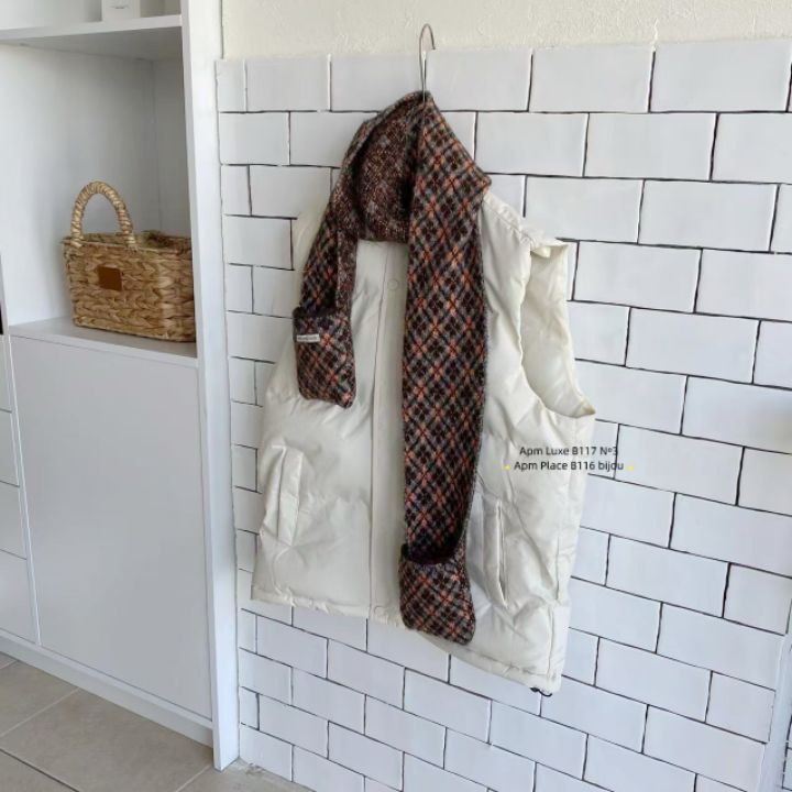 N3韓國代購㊣女士新款職業推薦25秋冬休閑真品圍巾披肩口袋N3圍巾/披肩