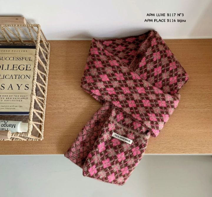 N3韓國代購㊣女士新款職業推薦25秋冬休閑真品圍巾披肩口袋N3圍巾/披肩圖色1