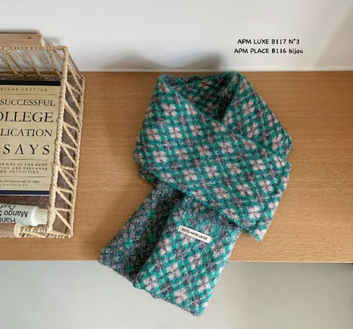 N3韓國代購㊣女士新款職業推薦25秋冬休閑真品圍巾披肩口袋N3圍巾/披肩圖色2