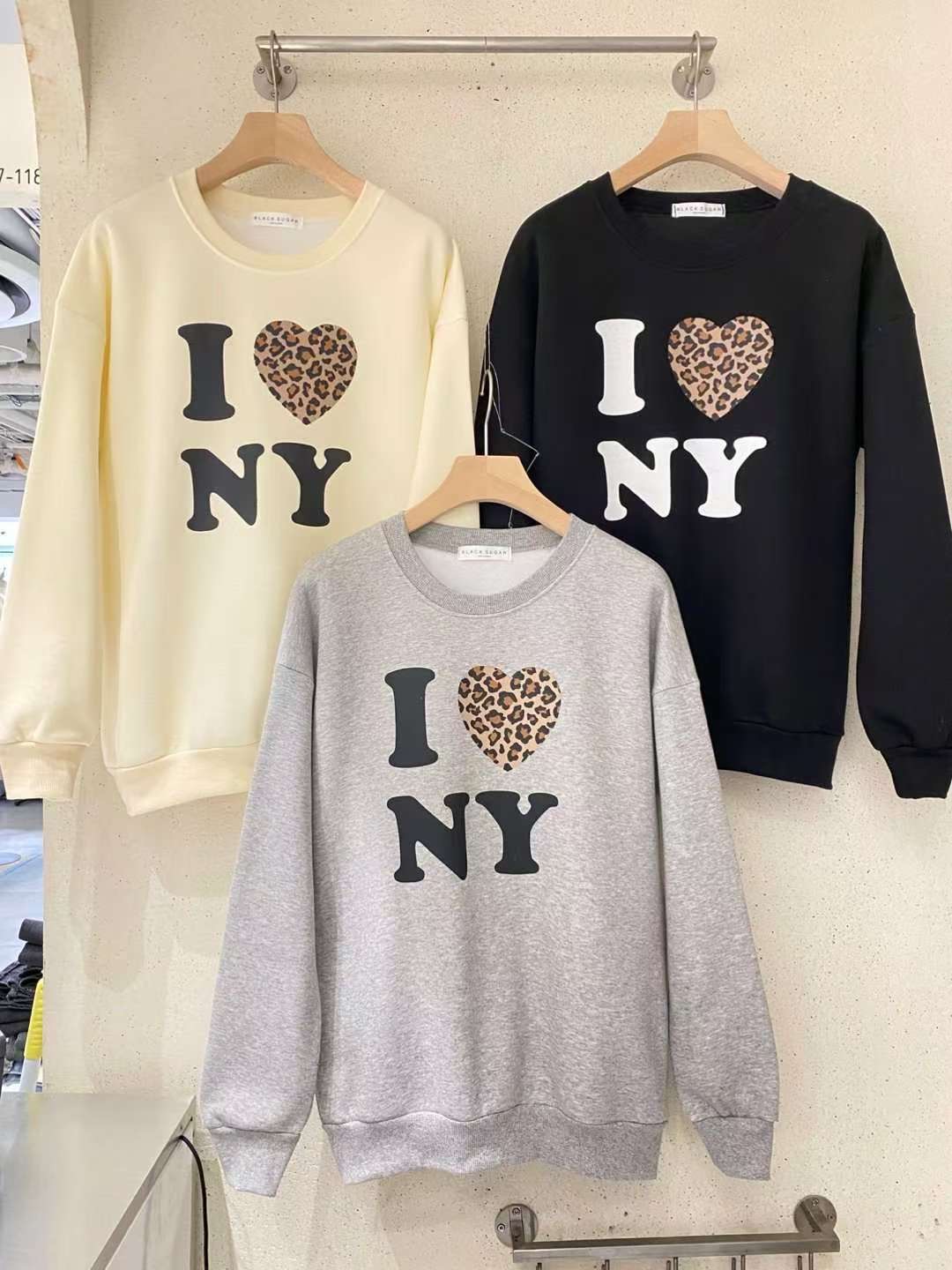 BLACK SUGAR-블랙슈가-T東大門㊣實拍女士新款人氣真品衛衣BLACK SUGAR衛衣