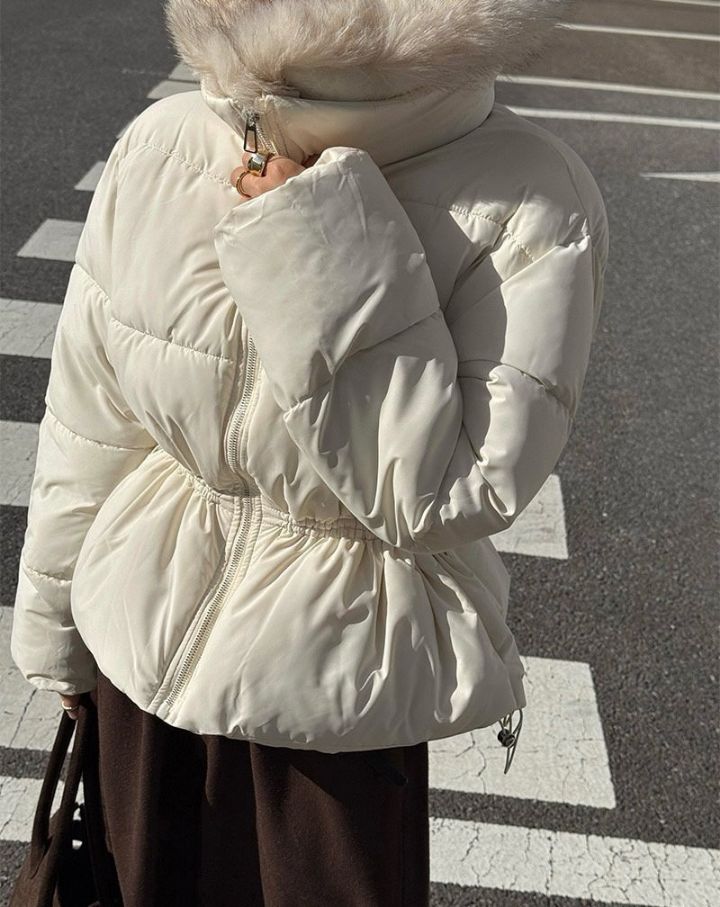 FEMME東大門㊣直郵女士新款休閑人氣25秋冬推薦真品短款棉服FEMME短款棉服