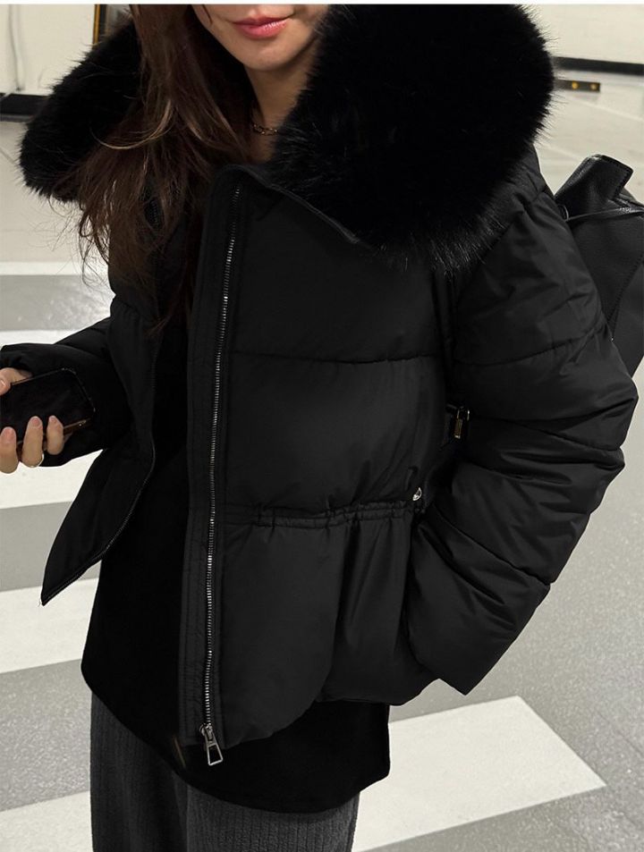 FEMME東大門㊣直郵女士新款休閑人氣25秋冬推薦真品短款棉服FEMME短款棉服