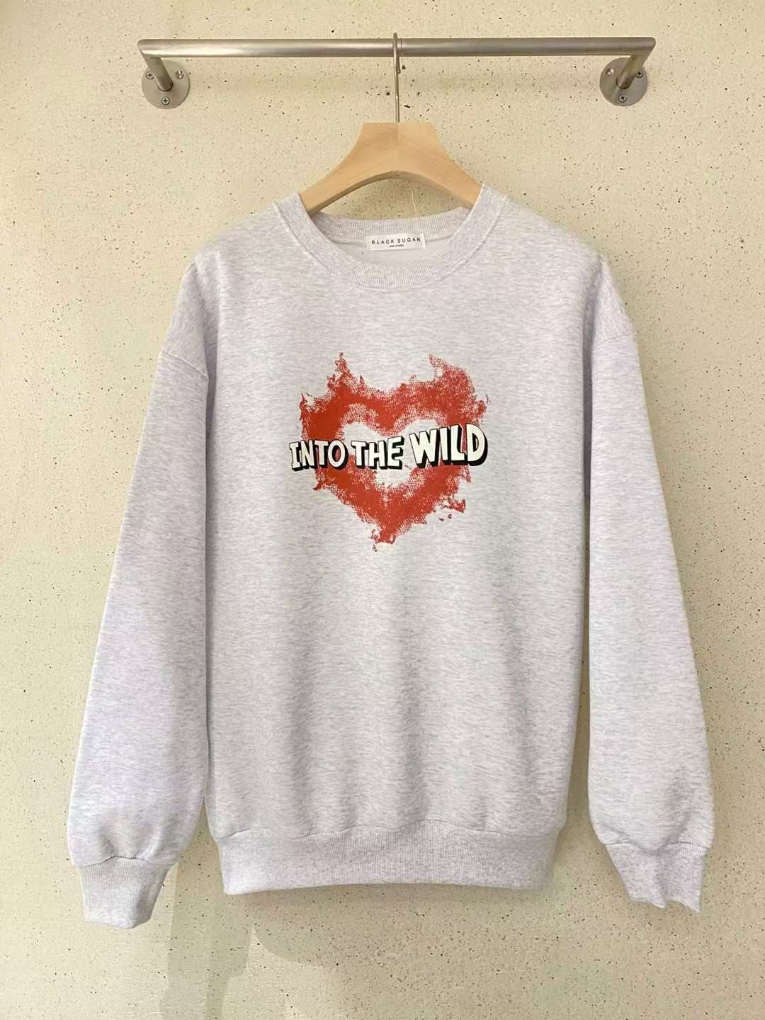 BLACK SUGAR-블랙슈가-T韓國直郵㊣女裝新品休閑推薦衛衣BLACK SUGAR衛衣圖色1