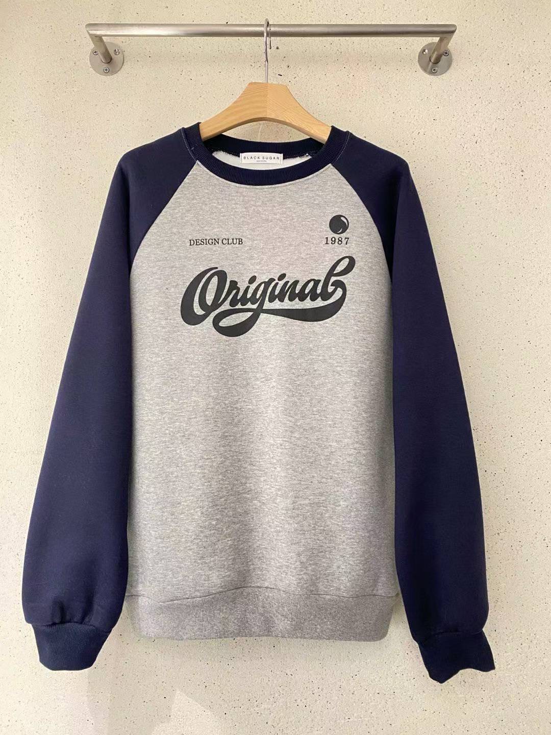 BLACK SUGAR-블랙슈가-T韓國直郵㊣女士新款職業熱賣衛衣BLACK SUGAR衛衣圖色2