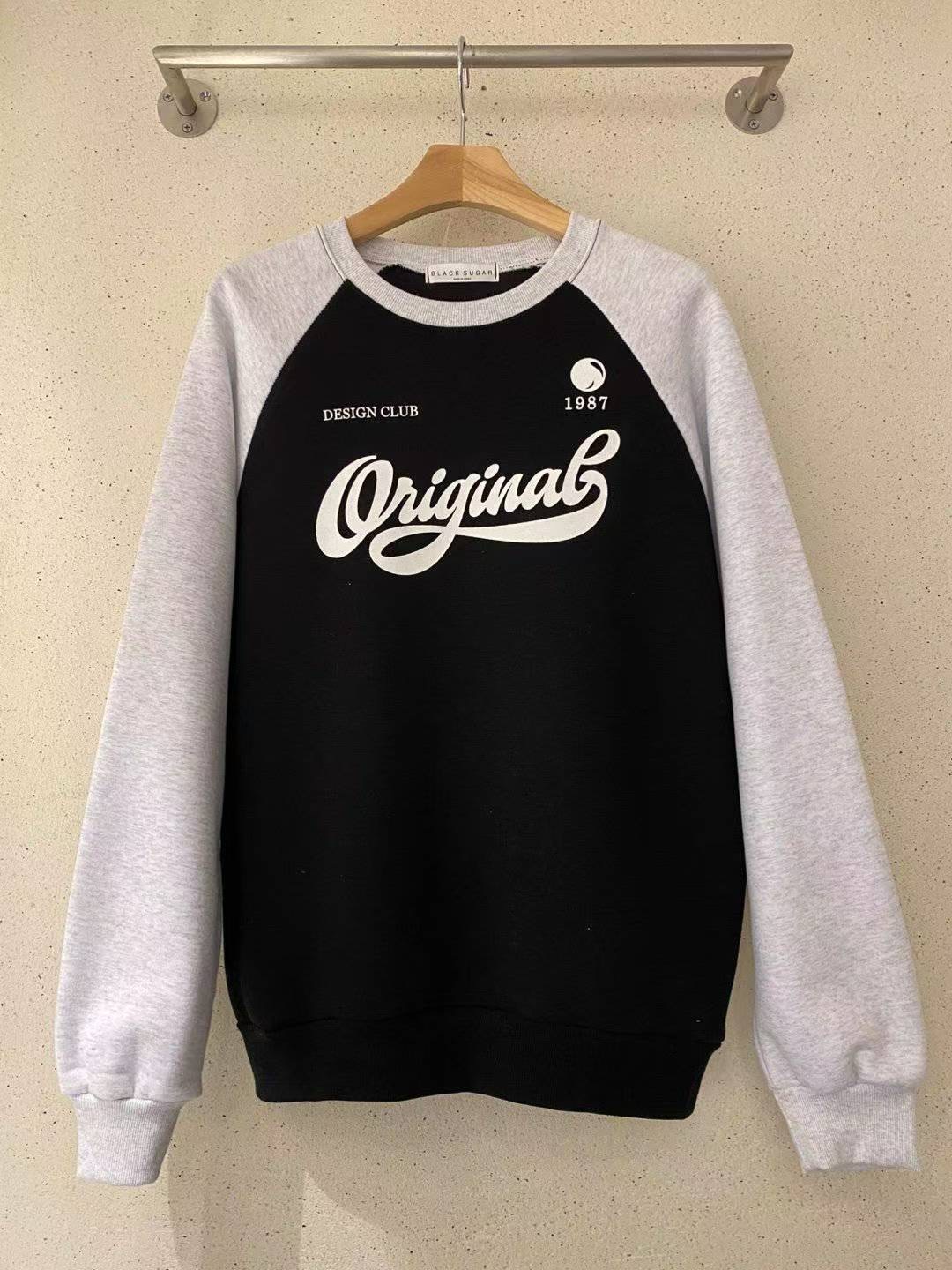 BLACK SUGAR-블랙슈가-T韓國直郵㊣女士新款職業熱賣衛衣BLACK SUGAR衛衣圖色3