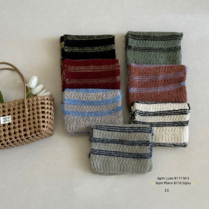 N3韓國代購㊣女裝新品時尚職業真品推薦人氣25秋冬圍巾披肩N3圍巾/披肩