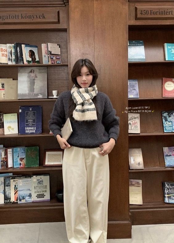 N3韓國代購㊣女裝新品時尚職業真品推薦人氣25秋冬圍巾披肩N3圍巾/披肩