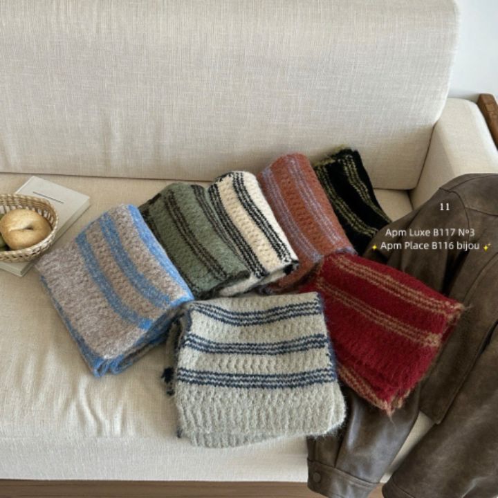 N3韓國代購㊣女裝新品時尚職業真品推薦人氣25秋冬圍巾披肩N3圍巾/披肩