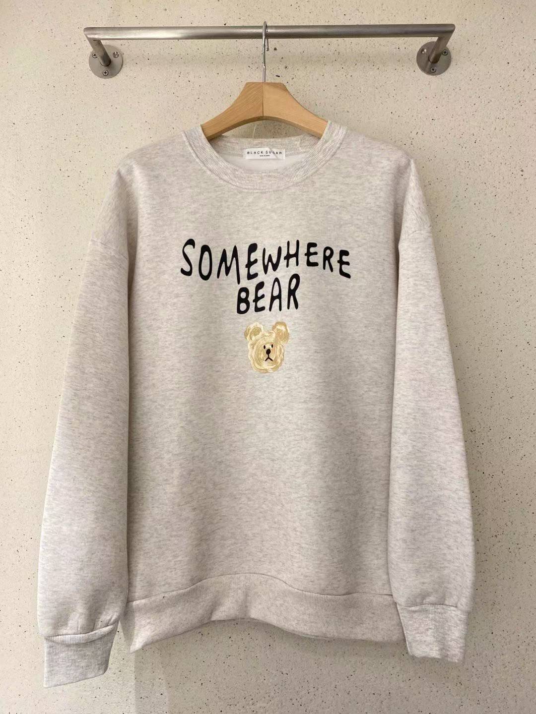 BLACK SUGAR-블랙슈가-T東大門㊣代購女士新品休閑時尚衛衣BLACK SUGAR衛衣圖色1