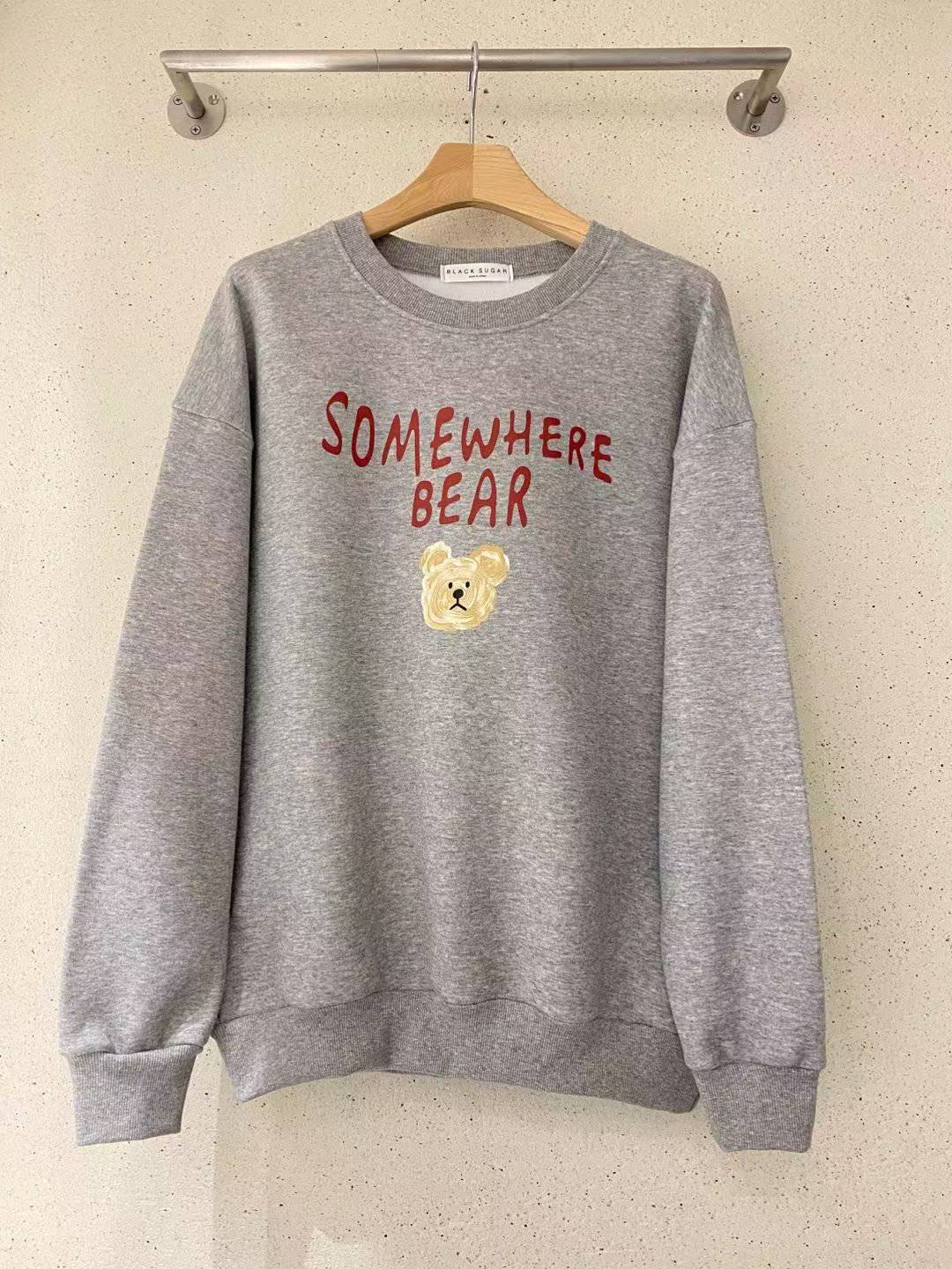 BLACK SUGAR-블랙슈가-T東大門㊣代購女士新品休閑時尚衛衣BLACK SUGAR衛衣圖色2