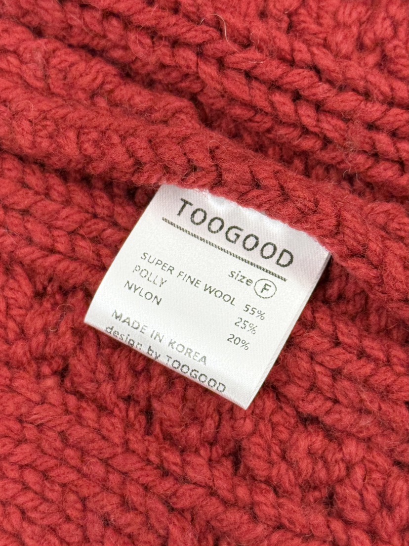 TOOGOOD東大門㊣實拍女裝新款推薦休閑25秋冬熱賣人氣毛衣拉鏈TOOGOOD毛衣